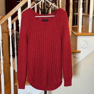 Calvin Klein Jeans Berry-Red Crew Neck Sweater💗🍓💗Size Small